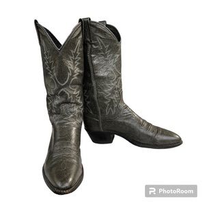 Dan Post Men’s Cowboy Boots Gray Leather